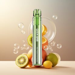 GEEK BAR Elite 1000 Puffs Norge Grossist Engangsvape Kiwi Pasjonsfrukt Guava – 650mAh, Mesh Coil, 20 mg/ml