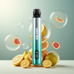 GEEK BAR Elite Prefilled Pod Kit Aqua Norge grossist – Aluminiumlegering, 650 mAh batteri, 2.0 ml kartong, Magnetisk