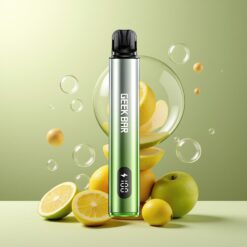 GEEK BAR Elite Prefilled Pod Kit Grønn Norge grossist – Aluminiumlegering, 650 mAh batteri, 2.0 ml kartong