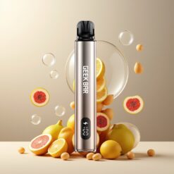 GEEK BAR Elite Prefilled Pod Kit Naturlig Titanium Norge grossist – Aluminiumlegering, 650 mAh batteri, 2.0 ml kapasitet, Magnetisk