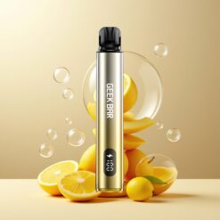GEEK BAR Elite Prefilled Pod Kit Norge grossist – Gul (aluminiumlegering + plast, 650 mAh batteri, 2.0 ml kartongkapasitet, Bypass, magnetisk)