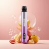 GEEK BAR Elite Prefilled Pod Kit Norge grossist – Rosa (aluminiumlegering + plast, 650 mAh batteri, 2.0 ml kapasitet, Bypass, Magnetisk)