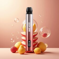 GEEK BAR Elite Prefilled Pod Kit Rød Norge grossist - Aluminium + plast, 650 mAh, 2.0 ml, Bypass, Magnetisk
