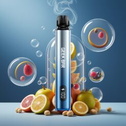 GEEK BAR Elite Prefylt Pod Kit Midnattblå Norge grossist – Aluminium + plast, 650 mAh, 2.0 ml, Bypass, Magnetisk