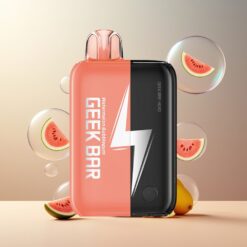 GEEK BAR Hero 20000 Puffs Norge Grossist Disposable Vape Vannmelon Bubblegum – 50 mg Nikotin, USB-C, 1200 mAh, Dual Mesh Coil