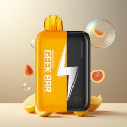 GEEK BAR Hero 20000 Puffs Norge grossist Disposable Vape Banan Vanilje – 50 mg Nikotin, USB-C, 1200 mAh, 3 Effektnivåer