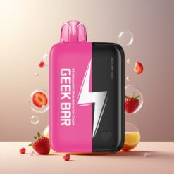 GEEK BAR Hero 20000 Puffs Norge grossist Disposable Vape Solbær Jordbær Iskrem 50 mg USB-C 1200 mAh