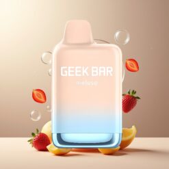 GEEK BAR Meloso Max 9000 Puffs Norge Grossist Engangsvape Jordbæris 5% 14ml USB-C