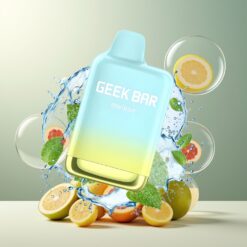 GEEK BAR Meloso Max 9000 Puffs Norge Grossist – Kjølig Mynte (USB-C, 600mAh, 14ml)