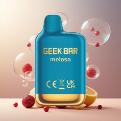 GEEK BAR Meloso Mini 600 Puffs Engangs Vape Solbærmynte Norge Grossist – 550mAh, 2ml, 20mg Salt Nikotin, Dual Mesh Coil