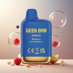 GEEK BAR Meloso Mini 600 Puffs Norge Grossist - Blåbær & Sur Bringebær, 2ml, 20mg, 600 Puffs, Auto Draw