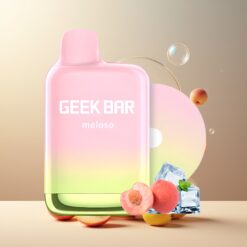 GEEK BAR Meloso Pro 4000 Puffs Norge Grossist Engangs Vape Fersken Is 2% Nikotin 12ml Type-C Lading