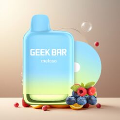 GEEK BAR Meloso Pro Norge grossist 4000 Puffs 12ml 2% Nikotin Blandet Bær Type-C Lading