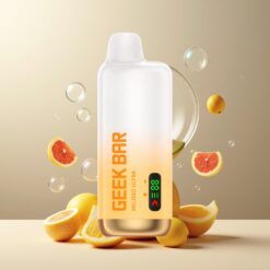GEEK BAR Meloso Ultra 10000+ Puffs Norge Grossist Disposable Vape Fuji Melon Is (5%, 630 mAh, USB-C, Dual Mesh Coil, Smart LED Skjerm)