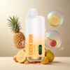 GEEK BAR Meloso Ultra Norge Grossist 10000+ Puffs Pineapple Apple Pear (Ananas Eple Pære) 5% Nikotin 630 mAh USB-C Dual Mesh Coil Smart LED