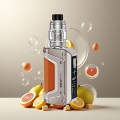 GeekVape Aegis Legend 3 Kit Titanium Grå Norge Grossist med 200W, IP-68, Type-C, AS-chip 4.0