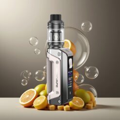 GeekVape Aegis Solo 3 Kit Norge grossist – Mørk grå, IP68, 100W, USB-C, 18650 batteri, toppluftstrøm