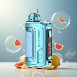GeekVape H45 (Aegis Hero 2) Pod Mod Kit Crystal Edition Blå Kristall – 1400mAh, 5-45W, 4ml, Norge grossist