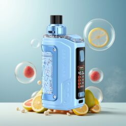 GeekVape H45 (Aegis Hero 2) Pod Mod Kit Sky Blue Norge grossist – 1400mAh, 5-45W, 0.96" TFT, 4ml/2ml TPD