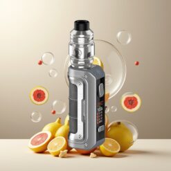 GeekVape Max100 (Aegis Max 2) 100W Kit Norge grossist – Sølv, 5.5ml/2ml TPD, IP68, 21700/18650 batteri, Type-C lading