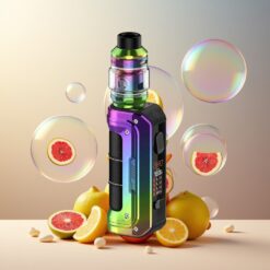 GeekVape Max100 (Aegis Max 2) 100W Kit Rainbow Regnbue Norge grossist med 5.5ml/2ml TPD, IP68, Type-C 5V/2A