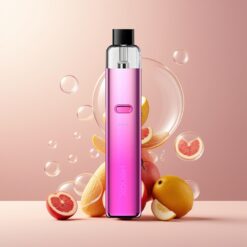 GeekVape WENAX K2 Kit Glanset Rosa Norge grossist – 1000mAh, Type-C, 2ml, 0.8ohm/1.2ohm, 7-18W