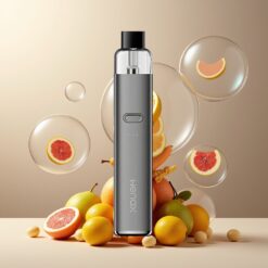 GeekVape WENAX K2 Kit Matte Våpensvart Norge Grossist – 1000mAh, Type-C, 2ml, 0.8ohm/1.2ohm, 7-18W