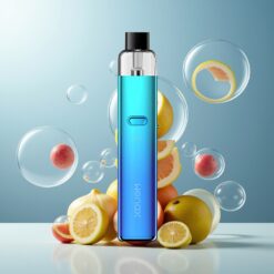 GeekVape WENAX K2 Kit Norge Grossist – Glanset Blå (115x11x22mm, 1000mAh, Type-C, 2ml)