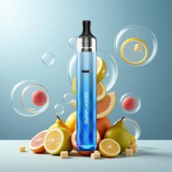 GeekVape WENAX S3 (Stylus 3) Vape Pen Kit Tekstur Blå Norge Grossist – 1100mAh, Type-C, 2.0ml, 0.8ohm/1.2ohm, 5W-18W