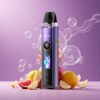 GeekVape Wenax Q Pro Pod System Kit Luminous Lilla Norge Grossist – 30W, 1200mAh, 0.96'' Skjerm, 3-Nivå Luftstrøm