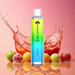 Hayati Pro Max 4000 Puffs Engangsvape Skittles Norge Grossist – 1400mAh, 2%/5% Nikotin, Oppladbar