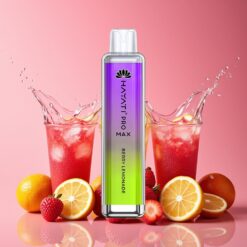Hayati Pro Max 4000 Puffs Norge Grossist Disposable Vape Bær Lemonade – 2%/5% Nikotin, 1400mAh, 2ml Tank