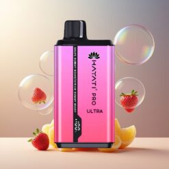 Hayati Pro Ultra 15000 Puffs Norge Grossist Disposable Vape Druer Gummy Bjørn Jordbær Gummy Bjørn 850mAh 2*12ml 2% 49 Smaker