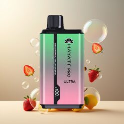 Hayati Pro Ultra 15000 Puffs Norge Grossist Disposable Vape Kiwi Banan Jordbær Banan 2 12ml 2% 49 Smaker