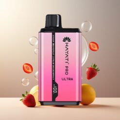 Hayati Pro Ultra 15000+ Puffs Norge Grossist - Jordbær Druestappe & Jordbær Dragefrukt, 2 12ml, 2% Nikotin