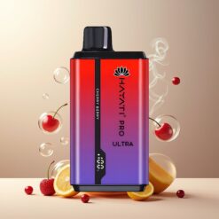 Hayati Pro Ultra 15000 Puffs Norge Grossist – Kirsebær & Bær (850mAh, 2 12ml, 2%)