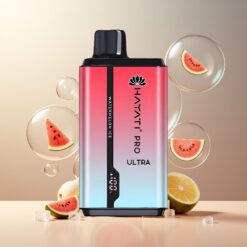 Hayati Pro Ultra 15000 Puffs Norge Grossist – Vannmelon Is, 850mAh, 2 12ml, 2% Nikotin