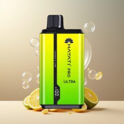 Hayati Pro Ultra 15000 Puffs Norge grossist Disposable Vape Sitron & Lime 2% Nikotin 49 Smaker