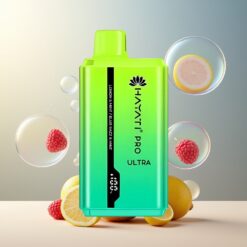 Hayati Pro Ultra Norge grossist 15000+ Puffs 2 12ml 2% Nikotin Sitron & Mynte Blå Razz & Mynte 49 Smaker
