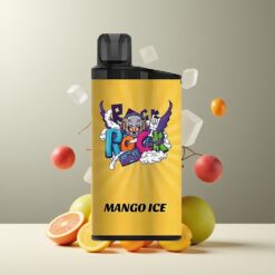 IGET Bar 3500 Puffs Norge Grossist Engangs Vape Mango Is (1400mAh, 1.2 Ohm Mesh Coil, 41.3x21.3x94.5mm)