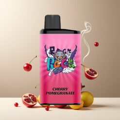 IGET Bar Pro 10000 Puffs Engangs Vape Kirsebær Granate Norge Grossist – 2000 mAh, 1.2 Ohm Mesh Coil, PC+ALU