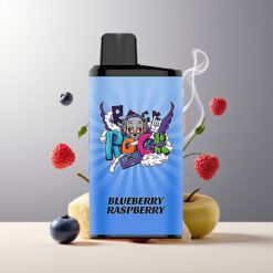 IGET Bar Pro 10000 Puffs Norge Grossist Engangs Vape Blåbær Bringebær (2000mAh, 1.2 Ohm Mesh)