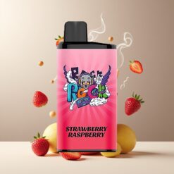 IGET Bar Pro 10000 Puffs Norge Grossist – Jordbær Bringebær (44.1x22.5x96.5 mm, 2000 mAh)
