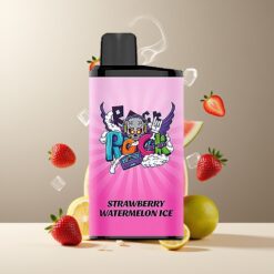 IGET Bar Pro 10000 Puffs Norge grossist Engangs Vape Jordbær Vannmelon Is (44.1x22.5x96.5 mm, 2000 mAh)