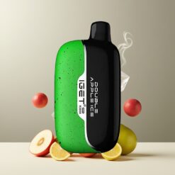 IGET Moon K5000 Puffs Engangs Vape Dobbel Eple Is Norge Grossist – 81.5 g, 5000 Puffs, PC, 1.35 Ohm Mesh Coil, 49.5x25.3x99.4 mm
