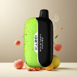 IGET Moon K5000 Puffs Engangs Vape Fersken Eple Norge Grossist – 5000 Puffs, PC, 1.35 Ohm Mesh Coil