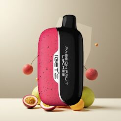 IGET Moon K5000 Puffs Engangs Vape Pasjonsfrukt Litchi Norge Grossist – 5000 Puffs, 81.5 g, PC, 1.35 Ohm Mesh Coil, 49.5x25.3x99.4 mm