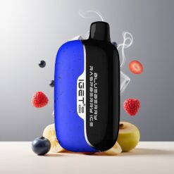 IGET Moon K5000 Puffs Engangsbatteri Norge Grossist Blåbær Bringebær Is (81.5g, 5000 Puffs, PC, 1.35 Ohm Mesh, 49.5x25.3x99.4 mm)