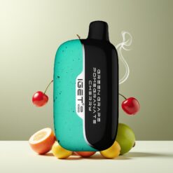 IGET Moon K5000 Puffs Engros Norge Grossist – Grønne Drue Granateple Kirsebær – 5000 Puffs, 81.5 g, PC, 1.35 Ohm Mesh Coil