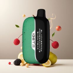 IGET Moon K5000 Puffs Norge Grossist Engangs Vape (Bjønnbær/Granate/Snøpære) – 5000 Puff, PC, 1.35 Ohm Mesh Coil, 81.5 g